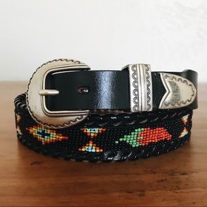 Vintage Beaded Belt